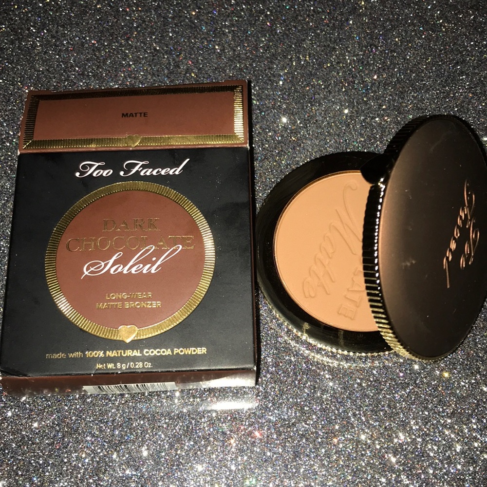 Too faced bronzers dark chocolate matte